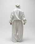 Dada Padded Hoodie White