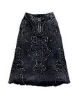 Dynasty Denim Skirt