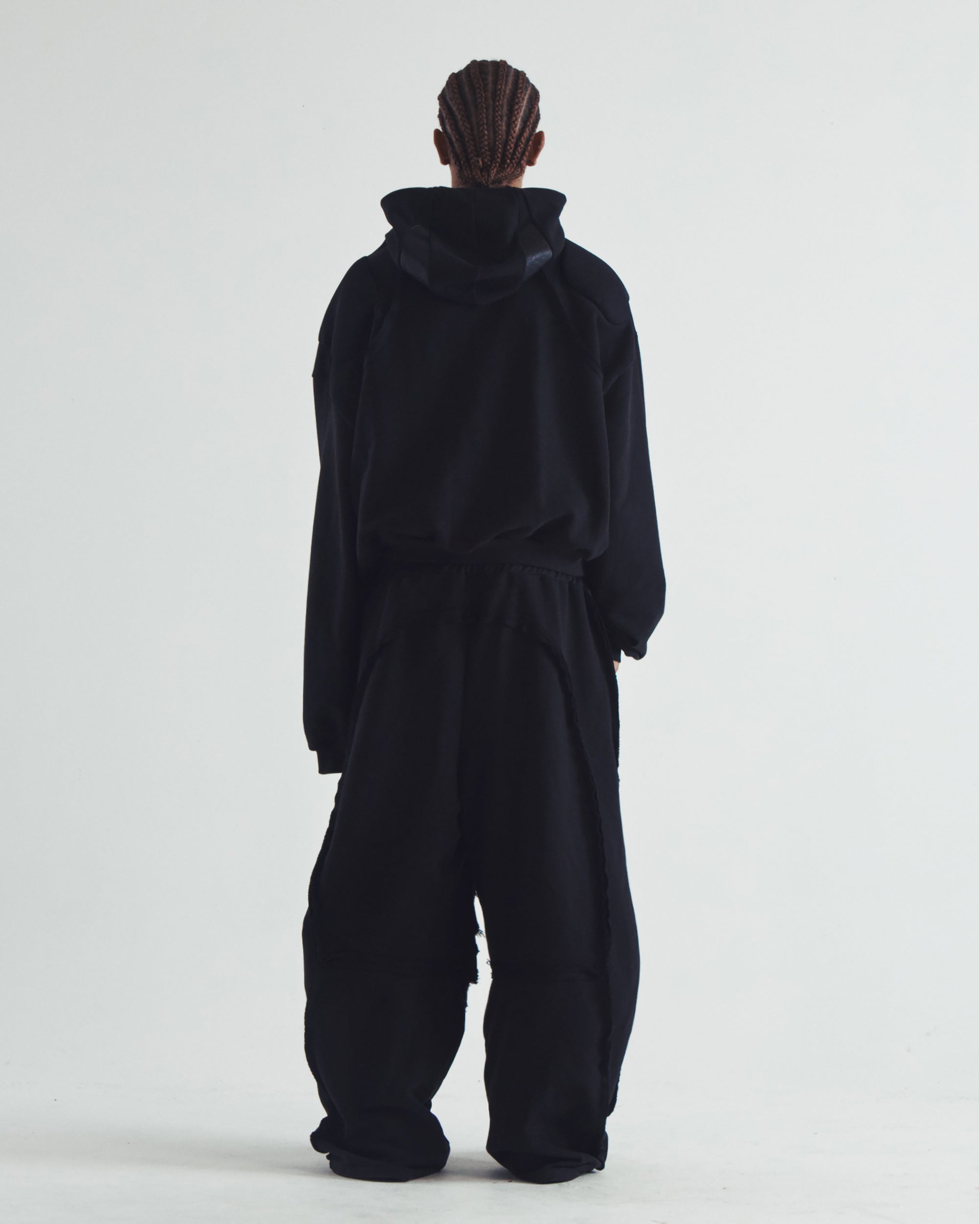 Dada Padded Hoodie Black – SKOOT