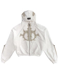 Dada Padded Hoodie White